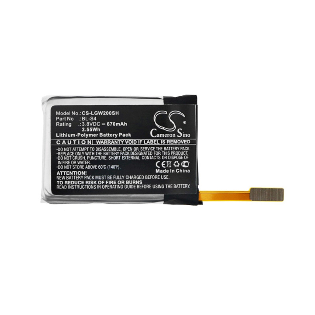 Batería Smartwatch Lg CS-LGW200SH