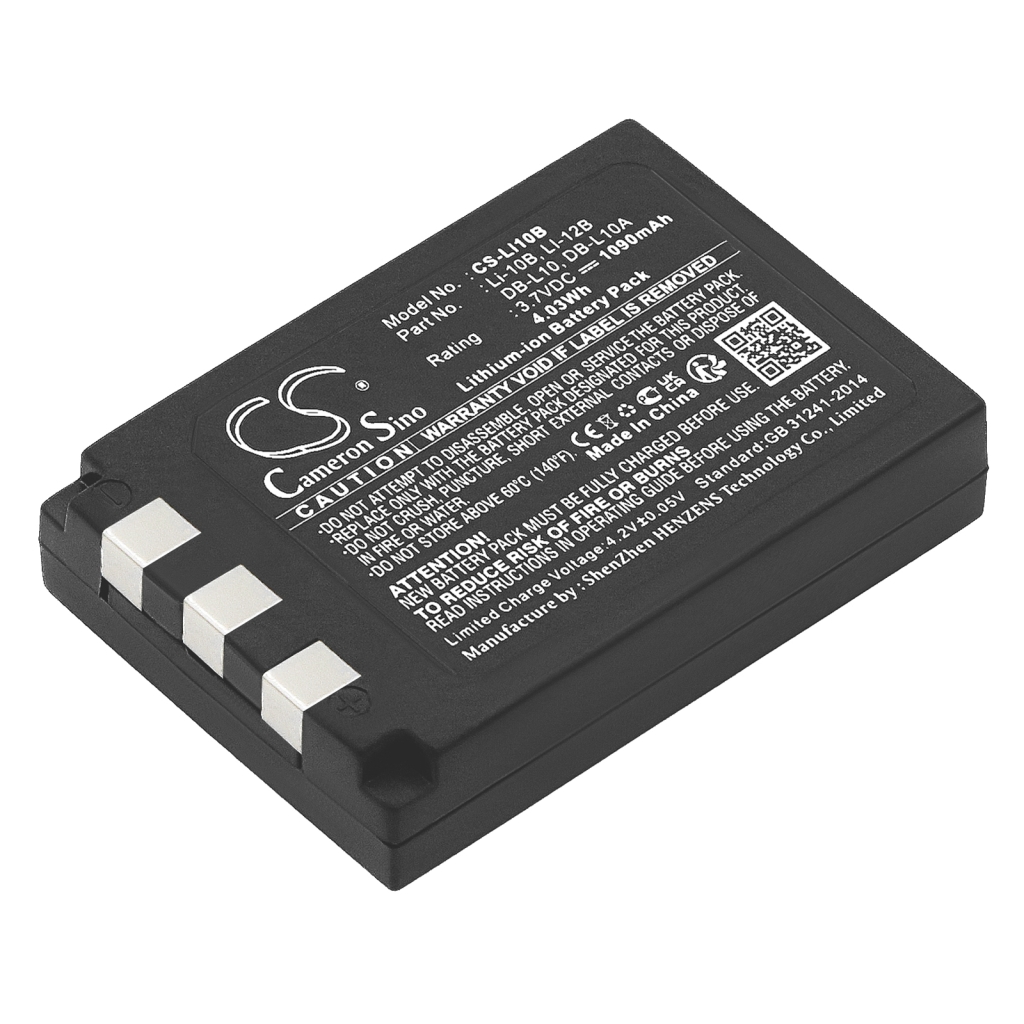 Batería de la cámara Sanyo Xacti VPC-MZ3EX