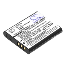Reemplazo de batería compatible para CASIO D-LI92,DB-100,DB-110,DB-L110,GB-50...