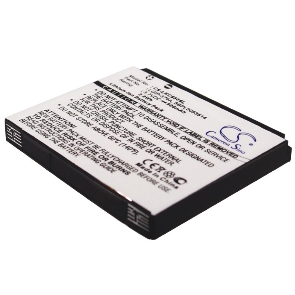 Batería del teléfono móvil LG GS500v