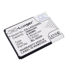 Reemplazo de batería compatible para LG BL-52UH,BL-52UHB,EAC62258202