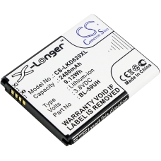 Reemplazo de batería compatible para LG BL-59UH,EAC62258701,EAC62258801