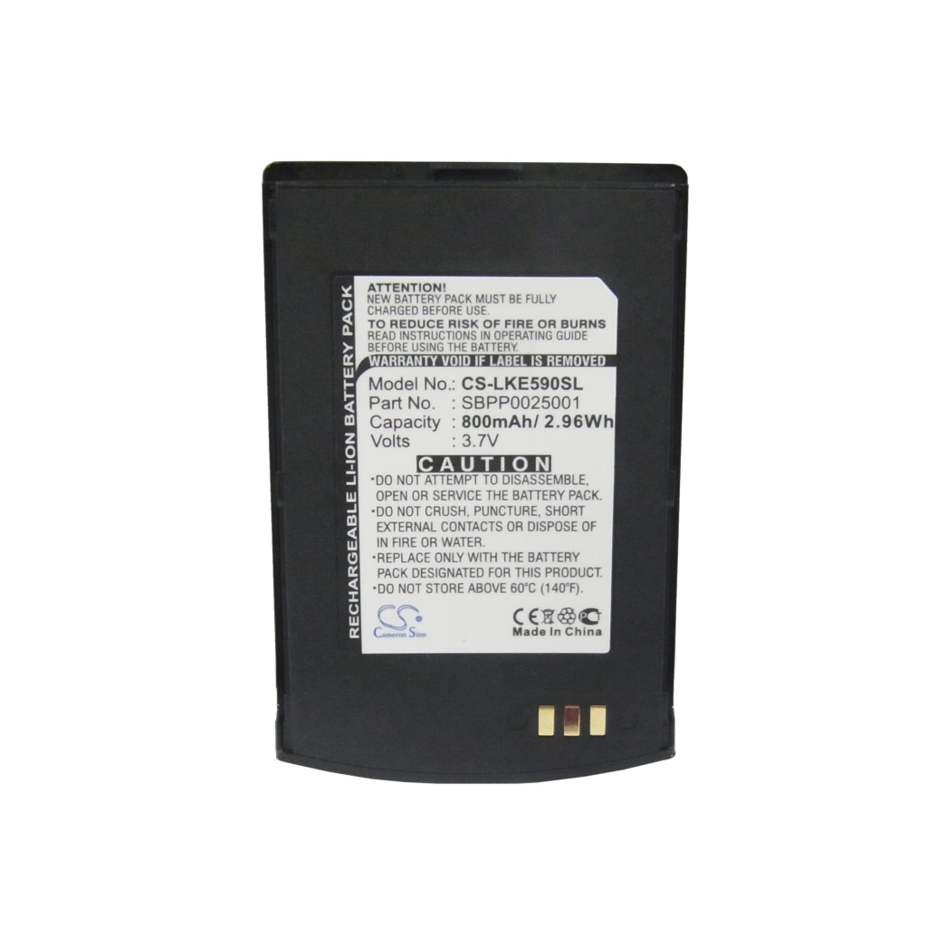 Batería del teléfono móvil LG CS-LKE590SL