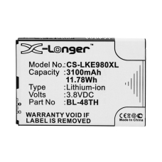 Reemplazo de batería compatible para LG BL-48TH,EAC62058511,EAC62058511 LLL