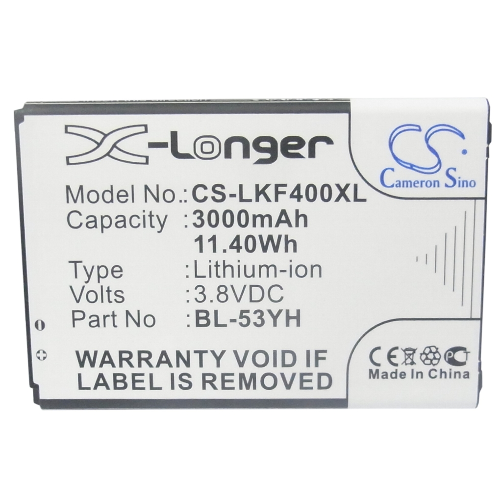 Batería del teléfono móvil LG D855