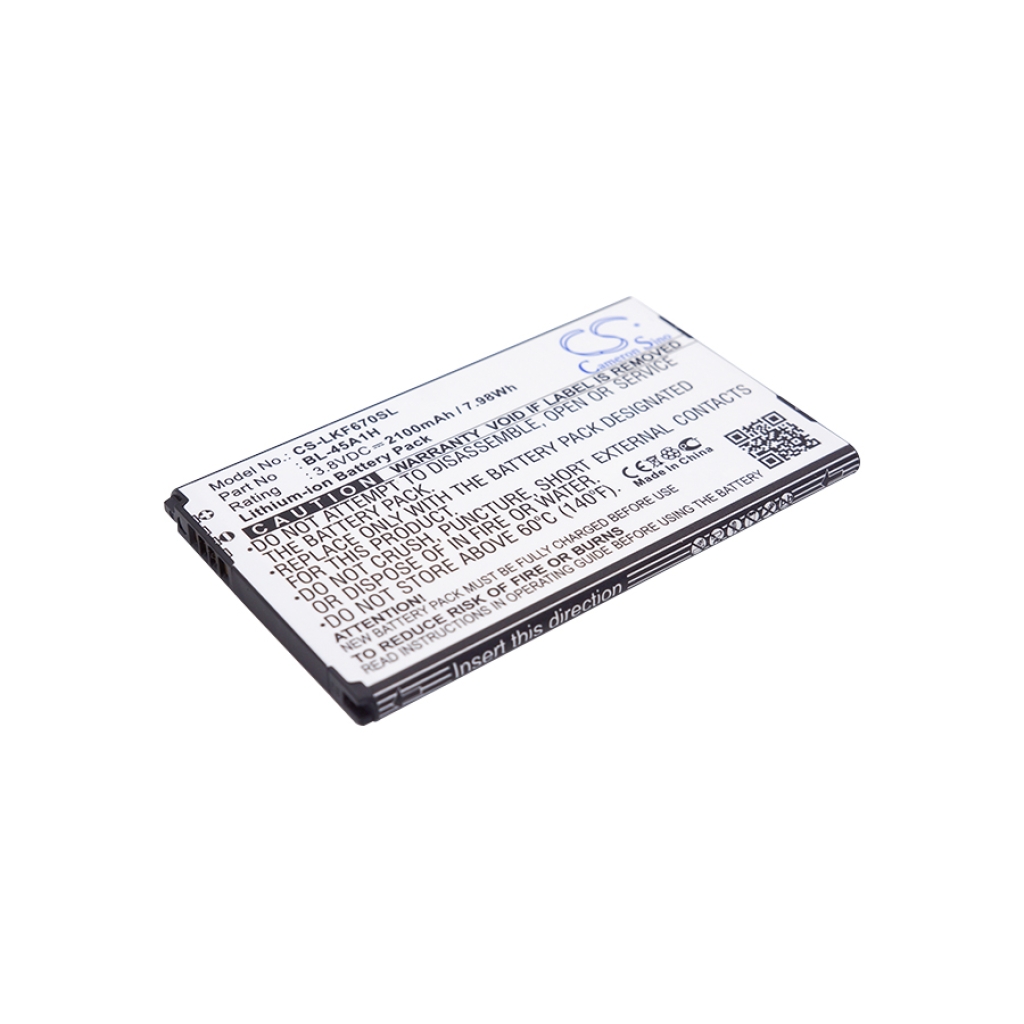 Batería del teléfono móvil LG M2