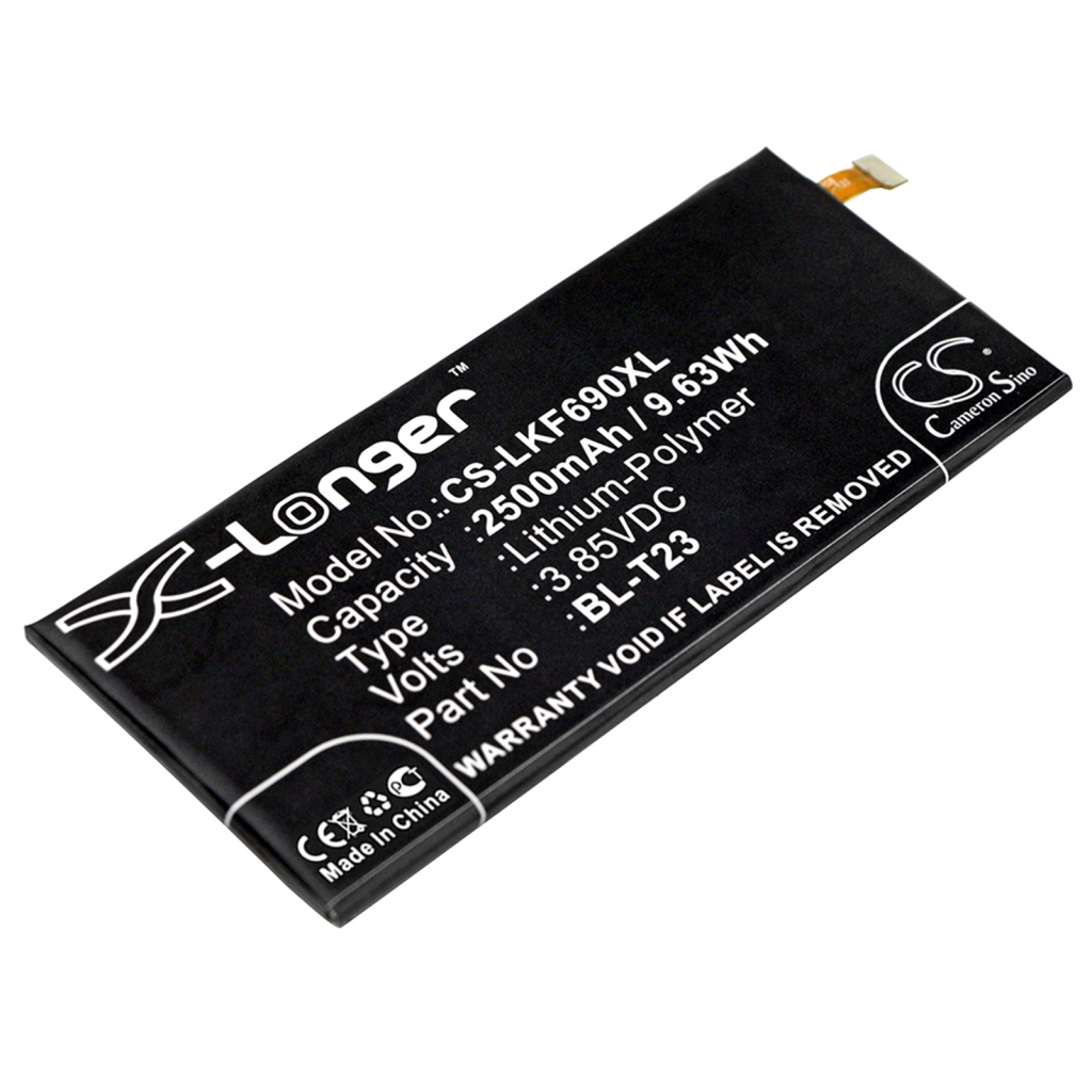 Batería del teléfono móvil LG CS-LKF690XL