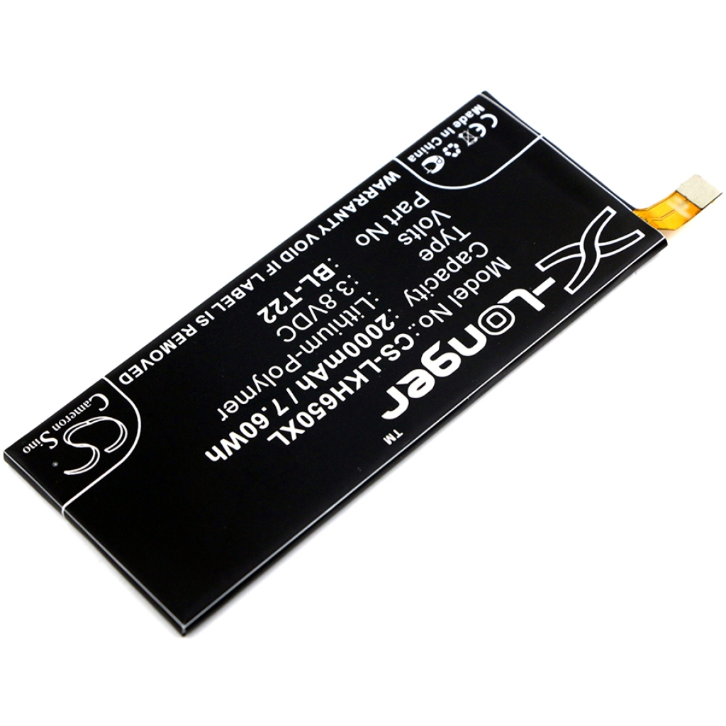Batería del teléfono móvil LG CS-LKH650XL