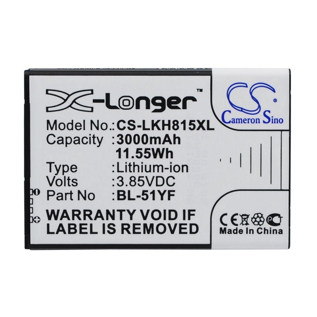 Batería del teléfono móvil LG LGLS770ABB