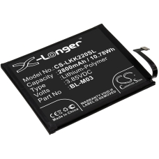Reemplazo de batería compatible para LG BL-M03,EAC64791001
