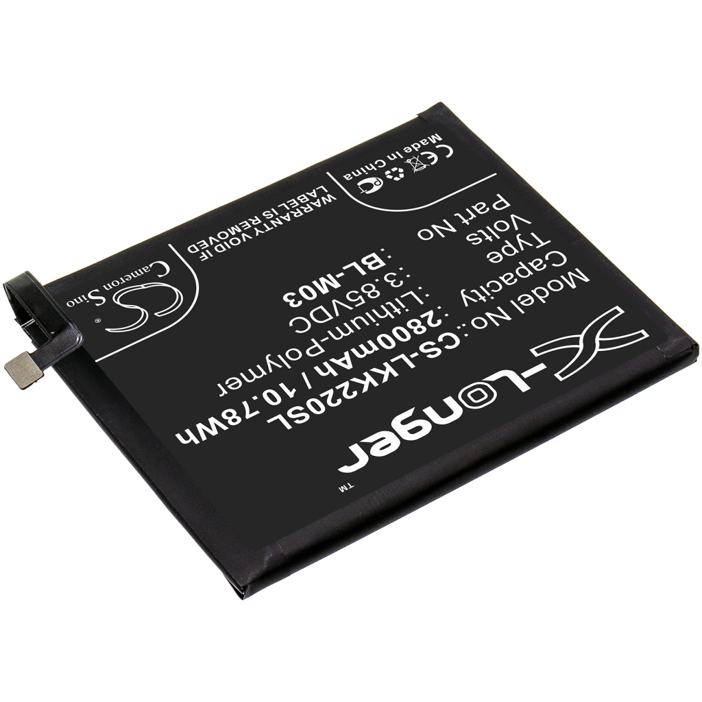 Batería del teléfono móvil LG CS-LKK220SL