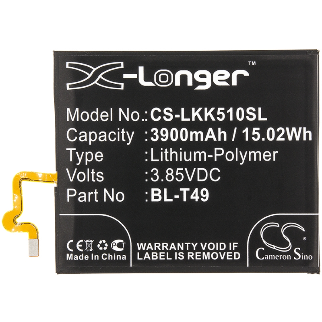 Batería del teléfono móvil LG CS-LKK510SL
