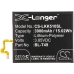 Batería del teléfono móvil LG CS-LKK510SL