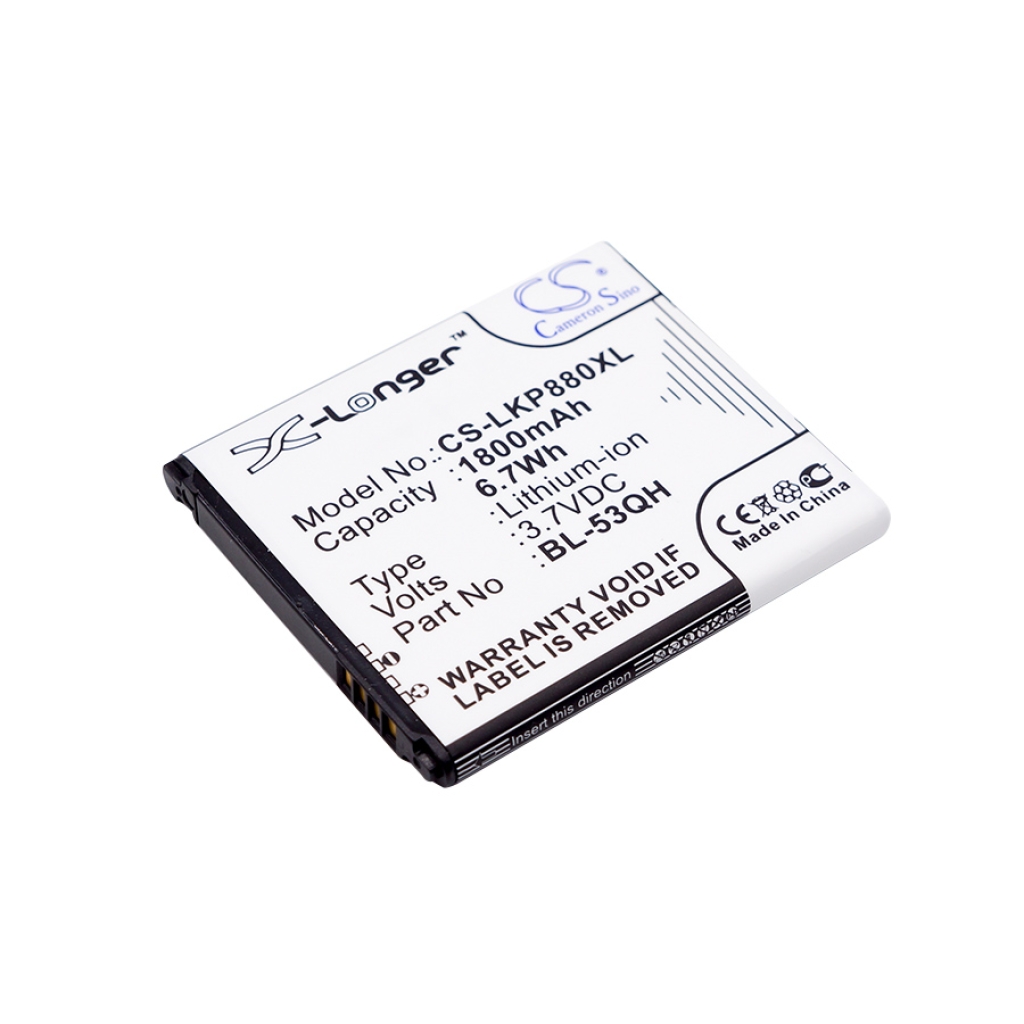 Batería del teléfono móvil LG Spectrum 2