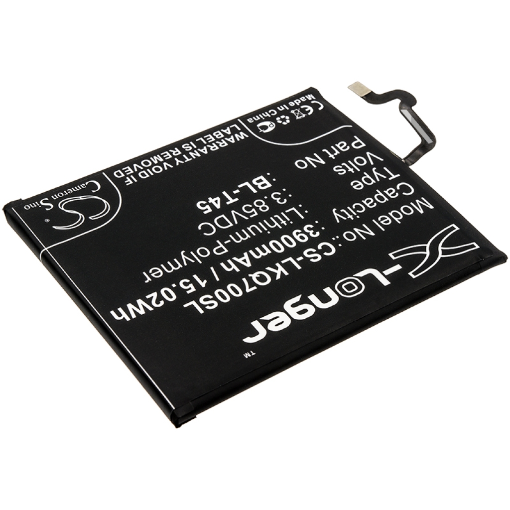 Batería del teléfono móvil LG CS-LKQ700SL