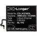 Batería del teléfono móvil LG CS-LKQ700SL