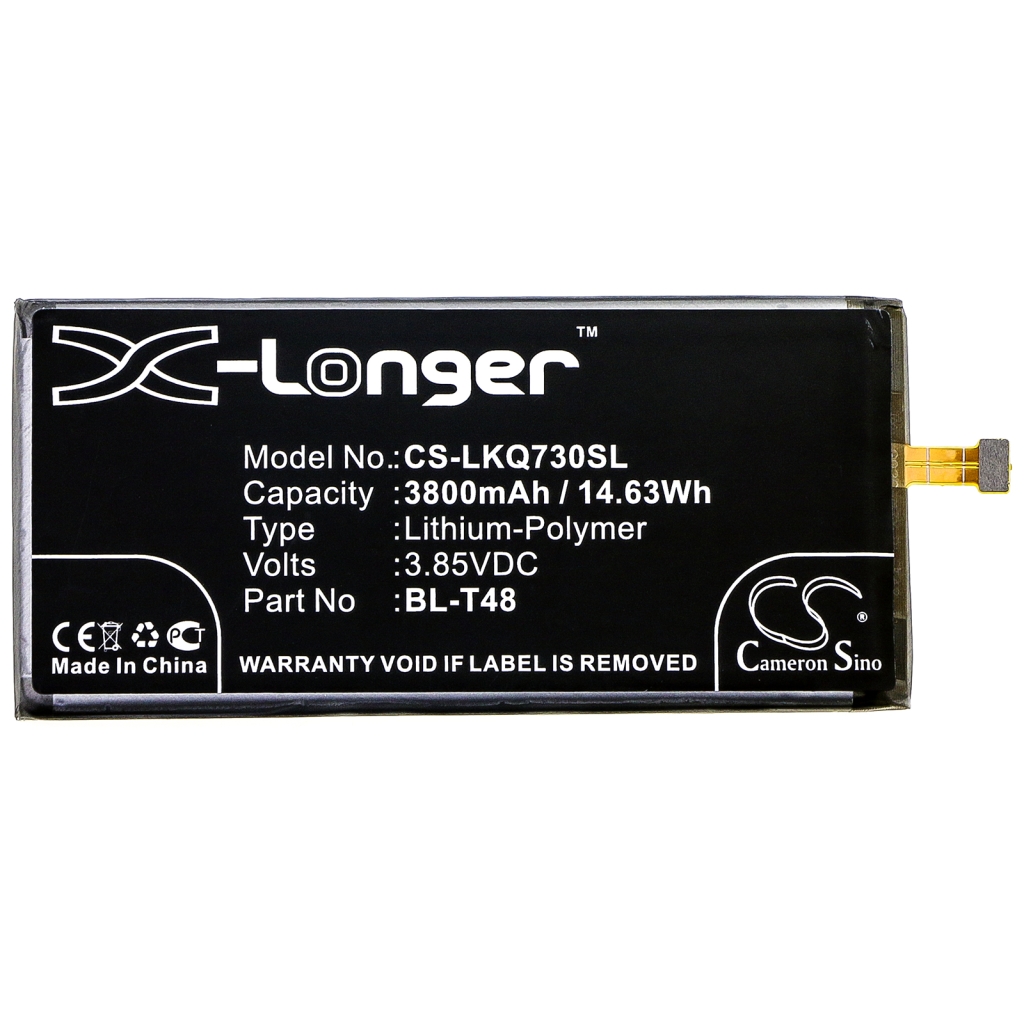 Batería del teléfono móvil LG CS-LKQ730SL
