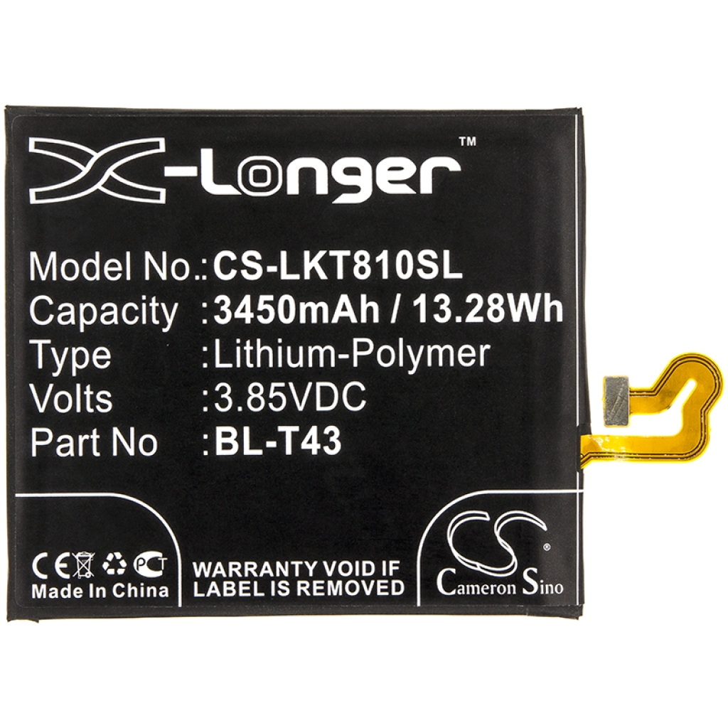 Batería del teléfono móvil LG CS-LKT810SL