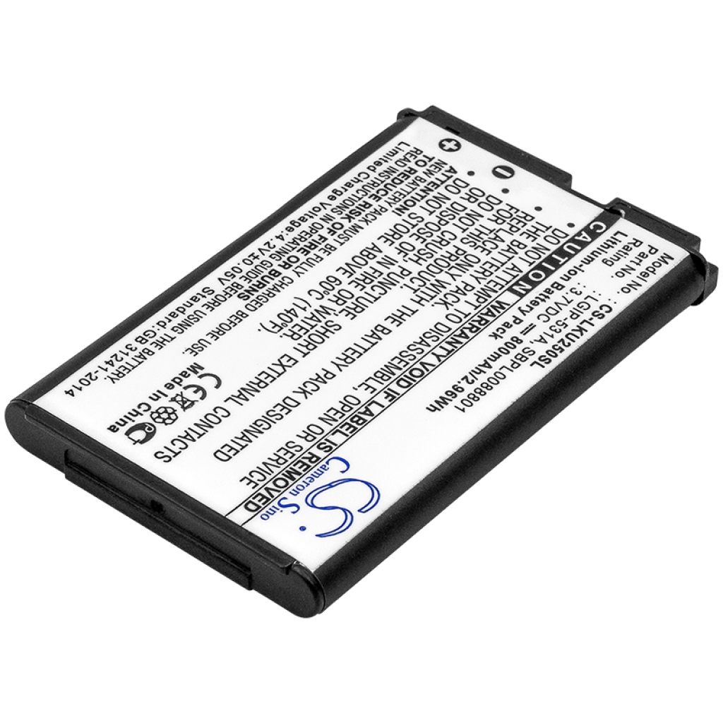 Batería del teléfono móvil T-Mobile A170