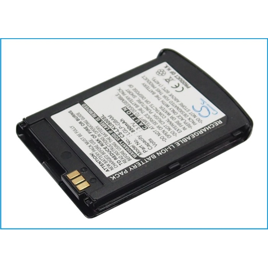Batería del teléfono móvil LG CS-LKU800SL