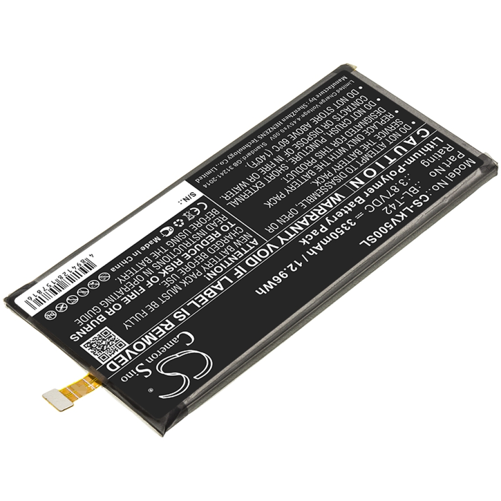 Batería del teléfono móvil LG CS-LKV500SL