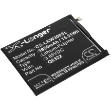Reemplazo de batería compatible para LG Q6322