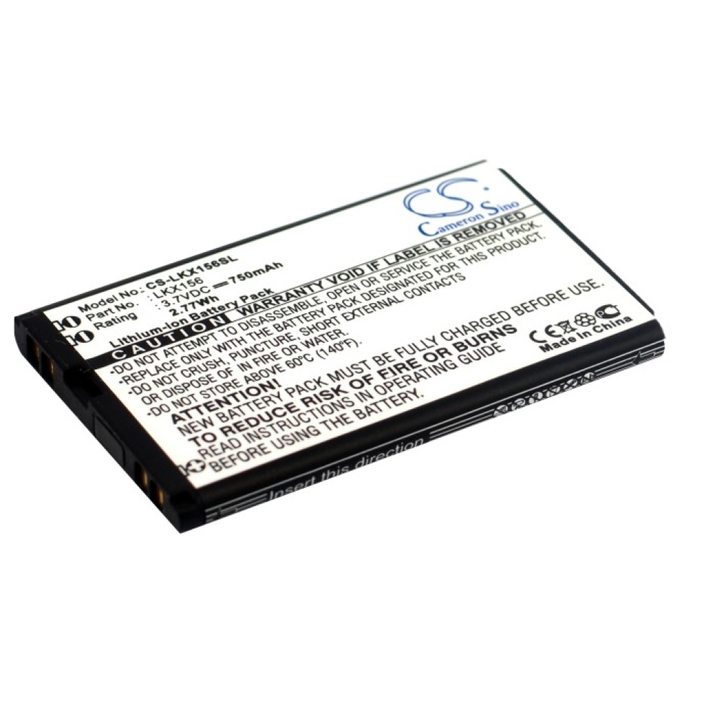 Batería del teléfono móvil LG CS-LKX156SL