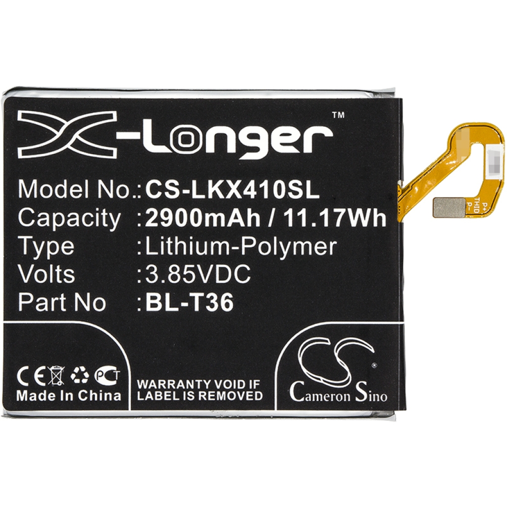 Batería del teléfono móvil LG CS-LKX410SL