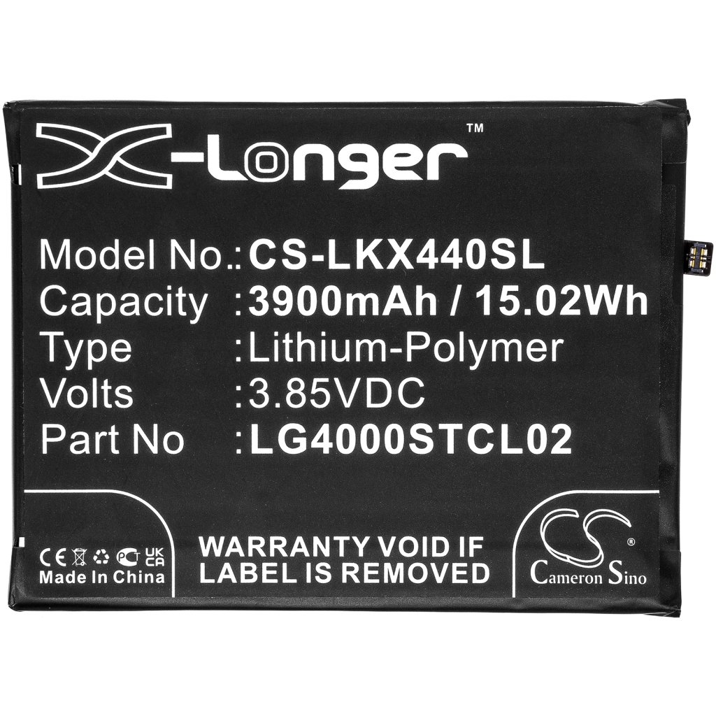 Batería del teléfono móvil LG CS-LKX440SL