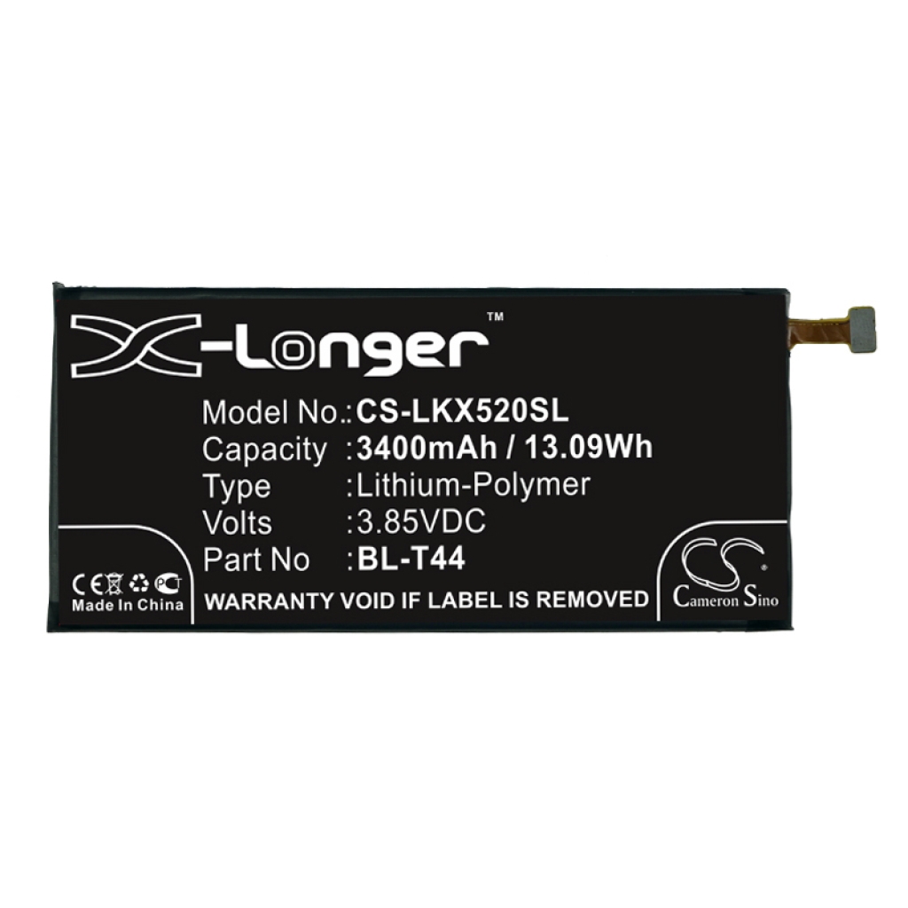Batería del teléfono móvil LG CS-LKX520SL