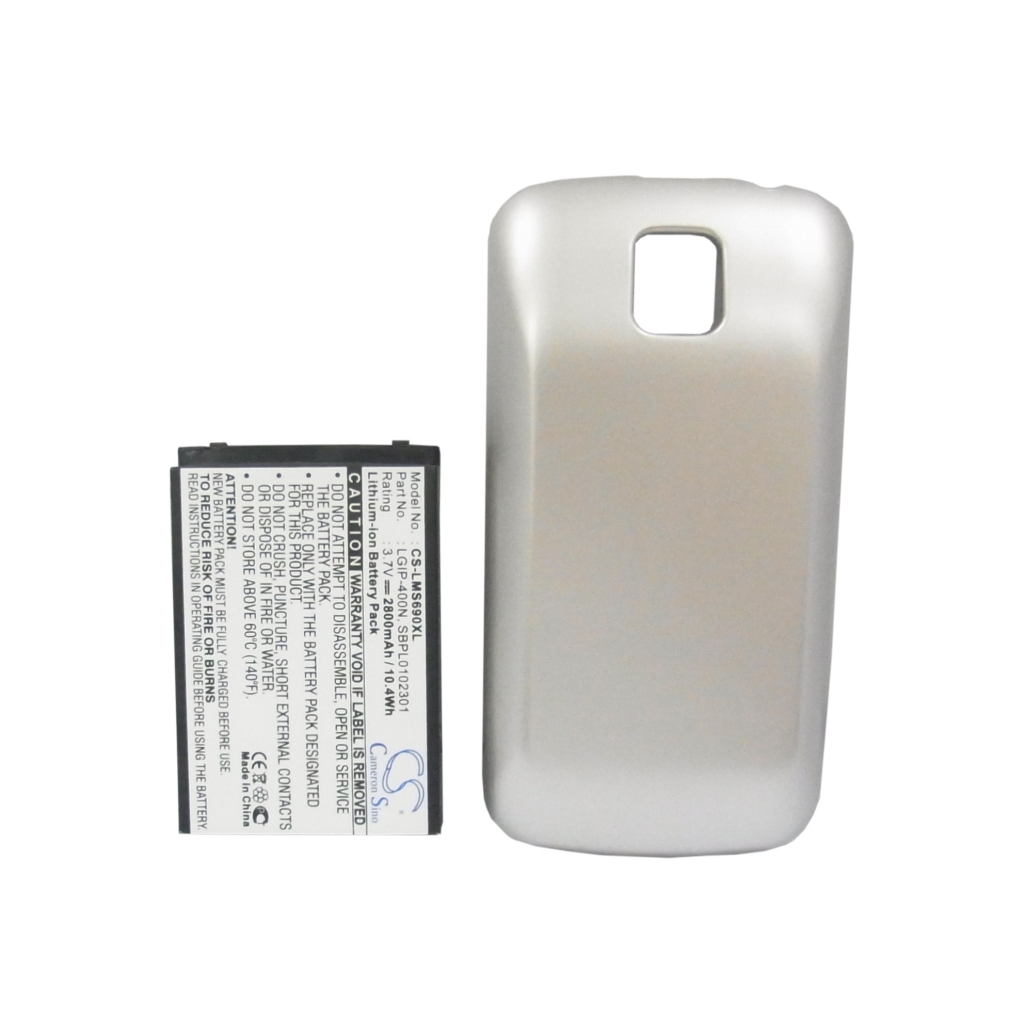 Batería del teléfono móvil LG Optimus M