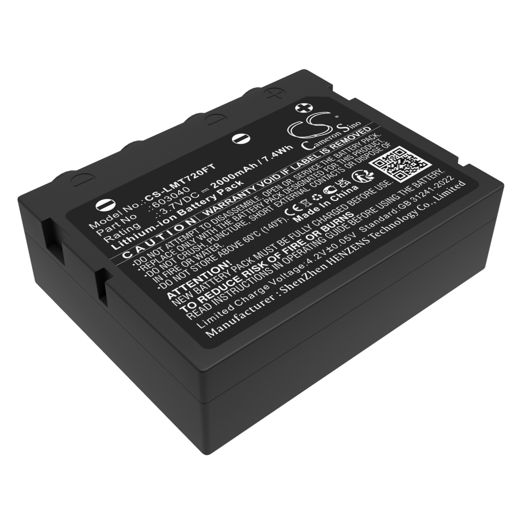 Batería del sistema de iluminación Ledlenser CS-LMT720FT