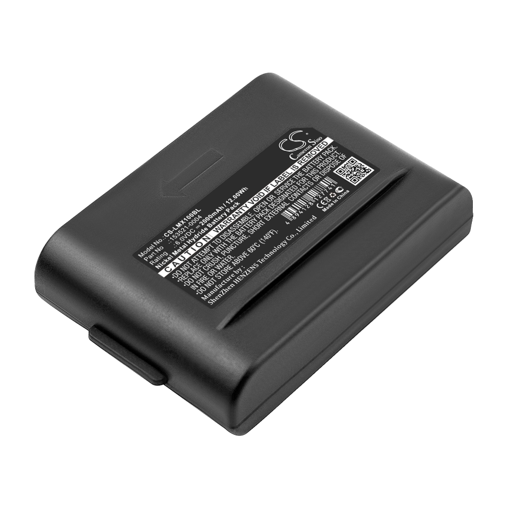 Batería de código de barras, escáner LXE CS-LMX100BL