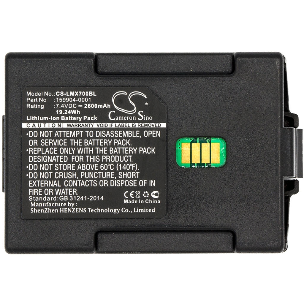 Batería de código de barras, escáner LXE MX7