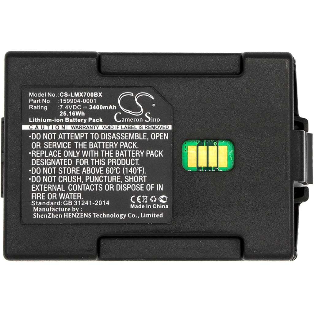 Batería de código de barras, escáner LXE MX7