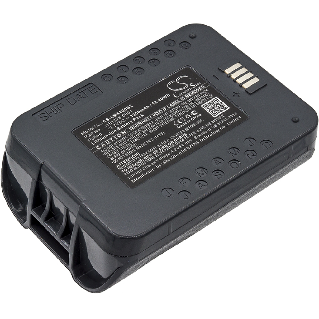 Batería de código de barras, escáner LXE CS-LMX800BX