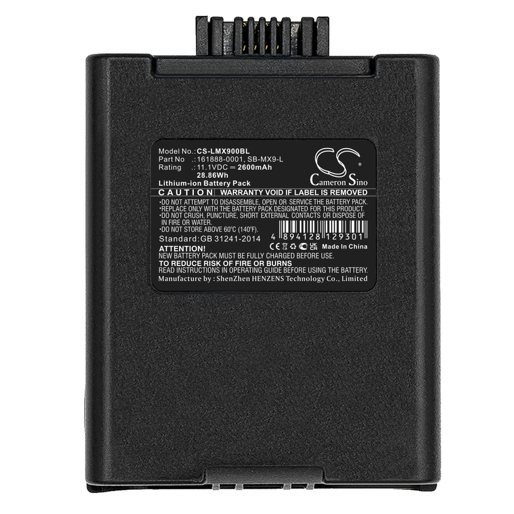 Batería de código de barras, escáner LXE MX9H