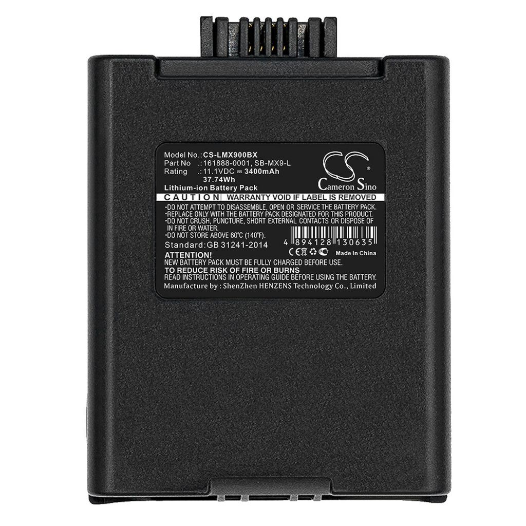 Batería de código de barras, escáner LXE MX9H