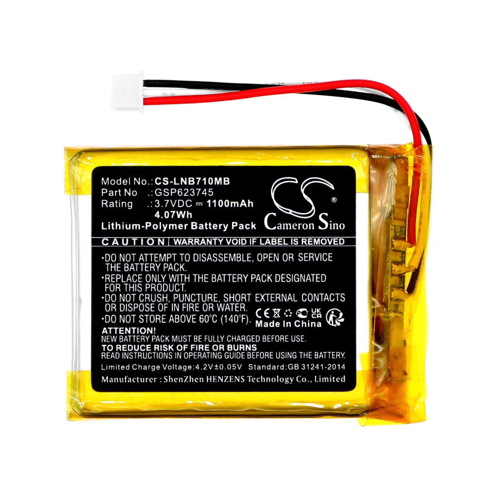Batería de BabyPhone Lionelo CS-LNB710MB