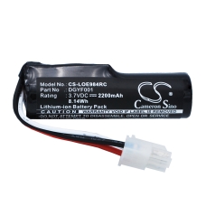 Reemplazo de batería compatible para Logitech 533-000096,DGYF001,GPRLO18SY002