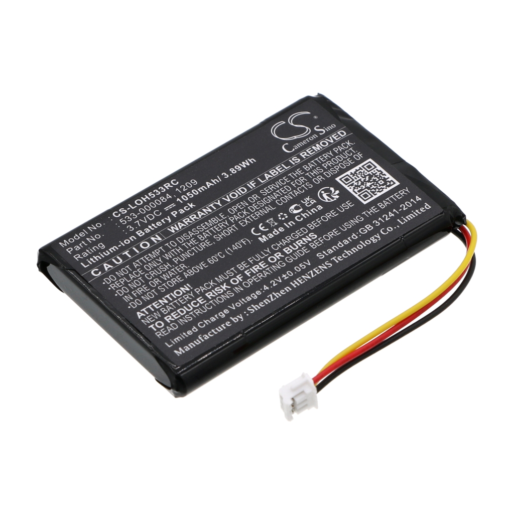 Batería del mando a distancia Logitech CS-LOH533RC
