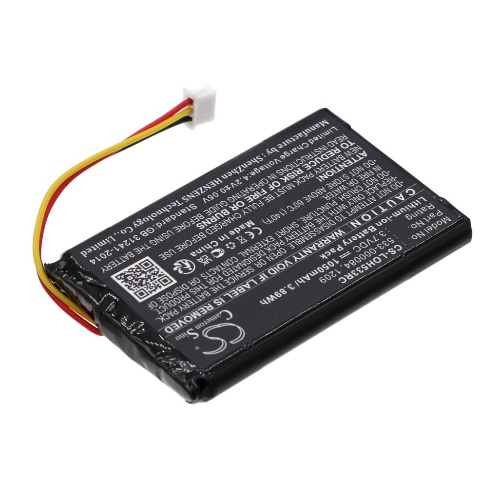 Batería del mando a distancia Logitech CS-LOH533RC