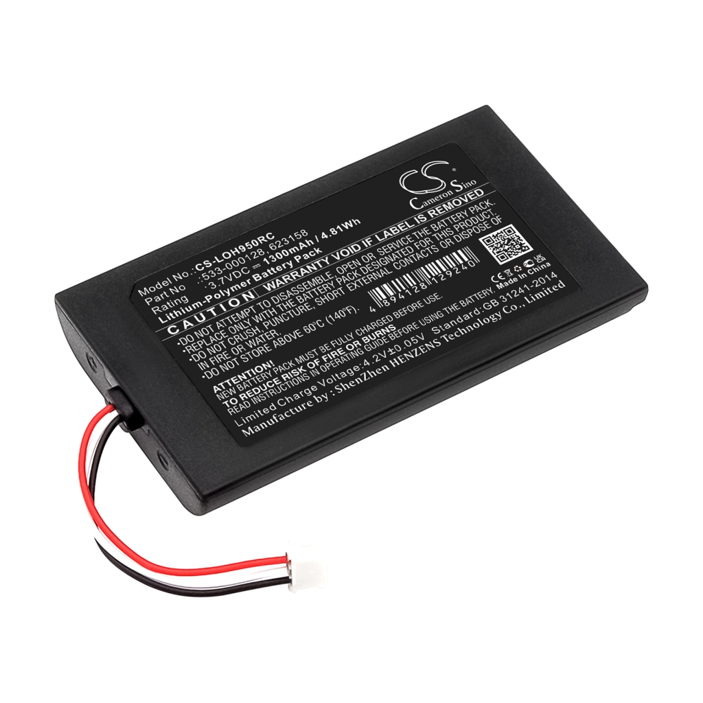 Batería del mando a distancia Logitech CS-LOH950RC