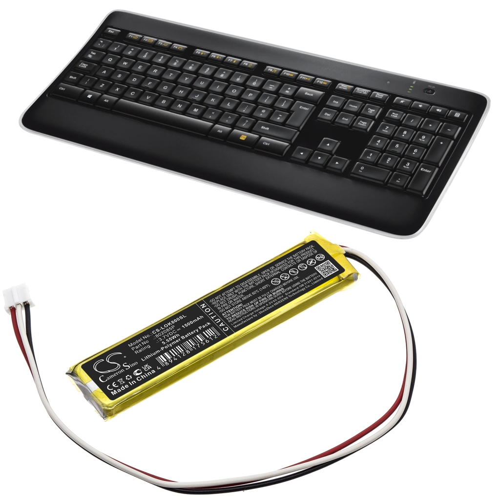 Batería para teclado Logitech CS-LOK800SL