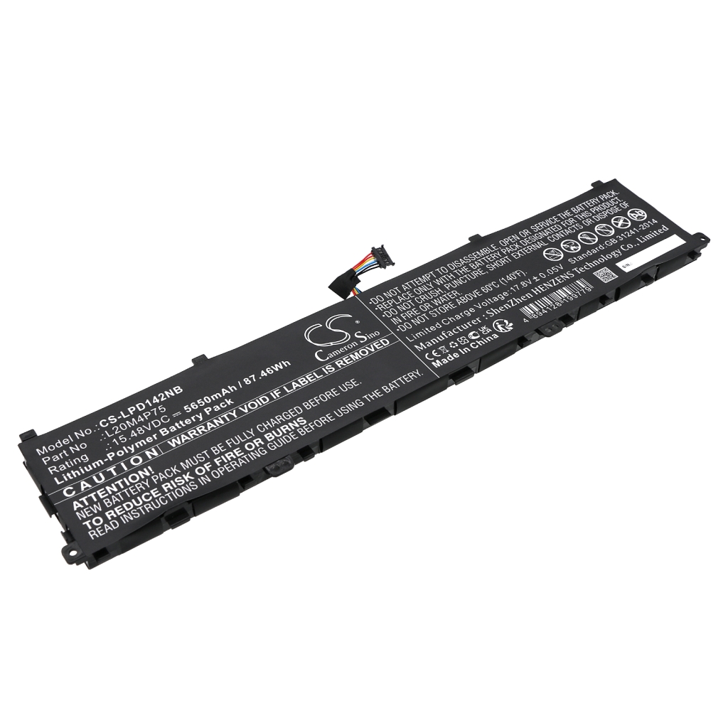 Batería para portátil Lenovo CS-LPD142NB