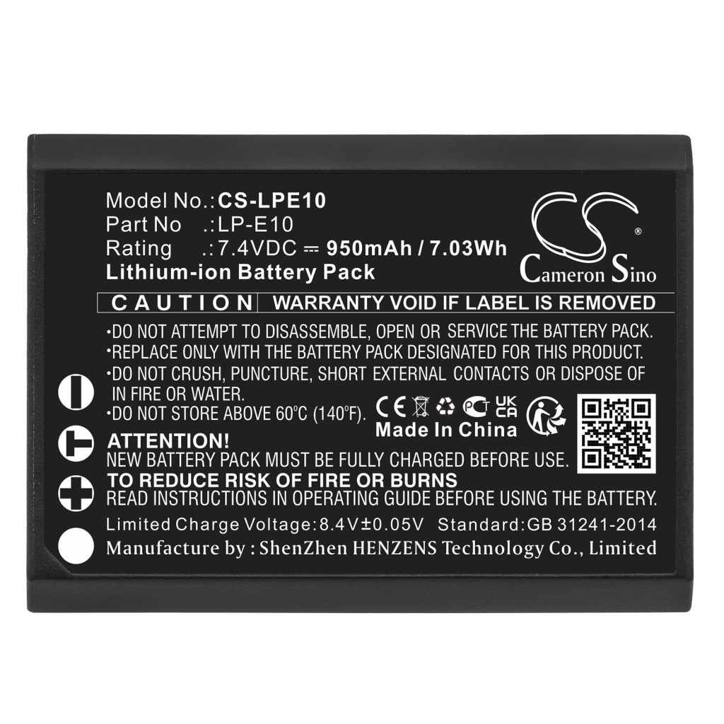 Batería de la cámara Canon iGuide IMS-5