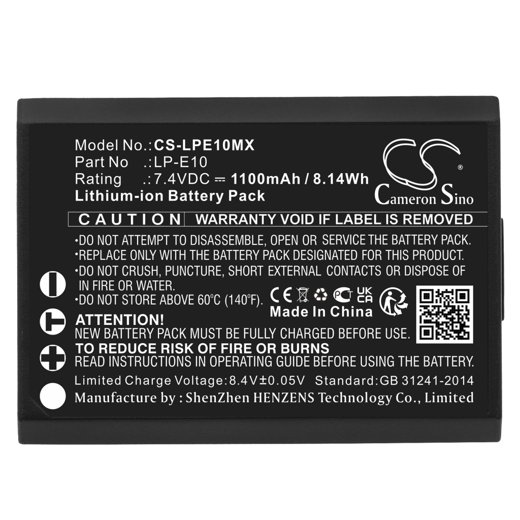 Batería de la cámara Canon iGuide IMS-5