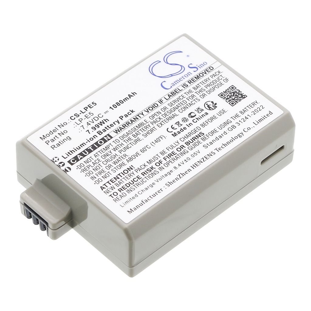 Baterías Sustituye LP-E5