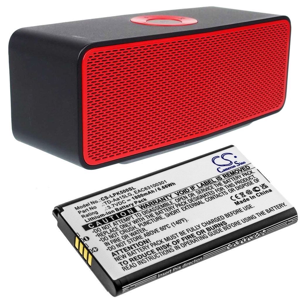Batería del altavoz Lg CS-LPK500SL