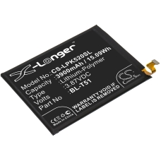 Reemplazo de batería compatible para LG BL-T51,EAC64788701